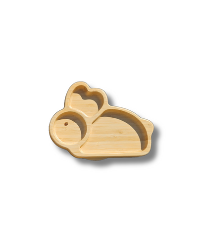 Bamboo Animal Suction Plate