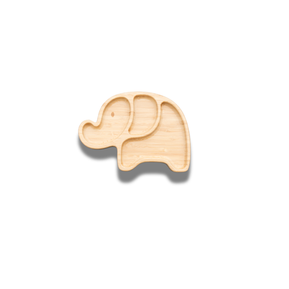 Bamboo Animal Suction Plate