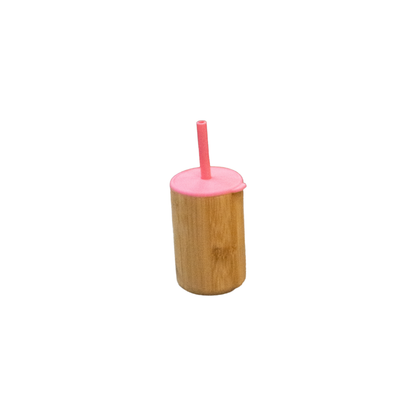 Bamboo Baby Sippy Cup with Straw