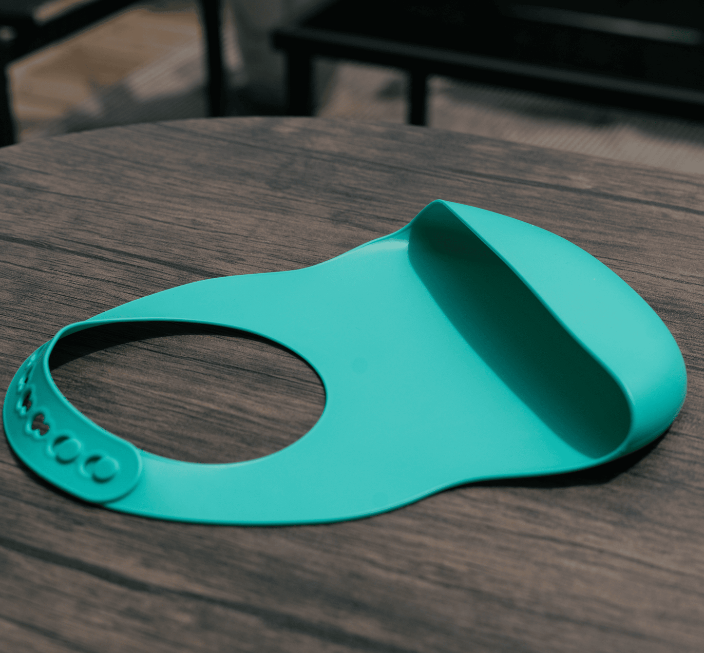 Silicone Bib with Adjustable Strap
