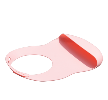 Silicone Bib with Adjustable Strap