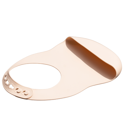Silicone Bib with Adjustable Strap