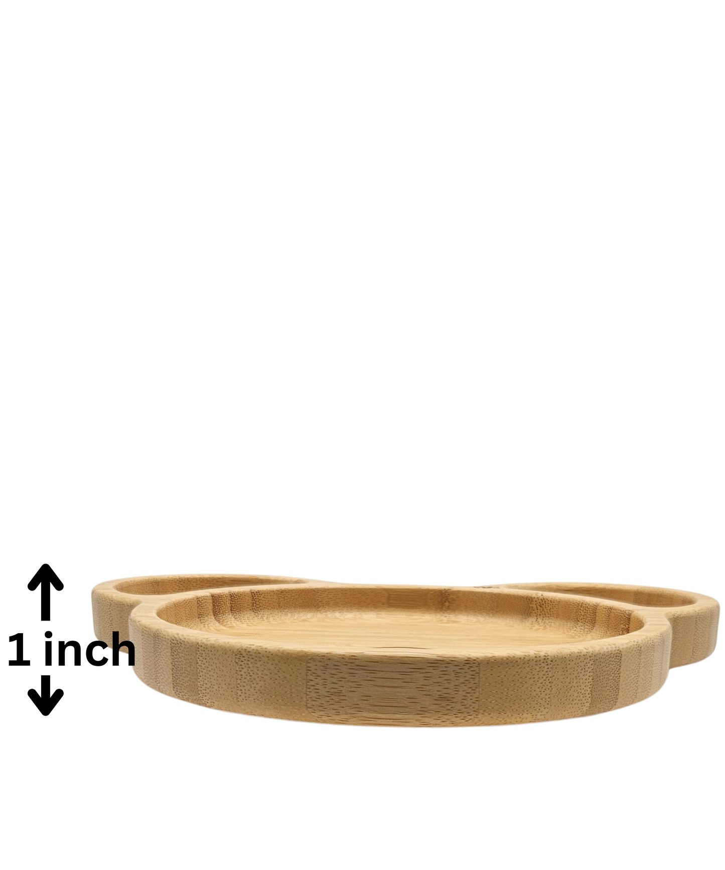 Personalized Bamboo Bear Suction Plate