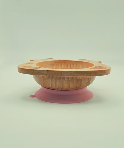 Personalized Bamboo Bowl with Utensils