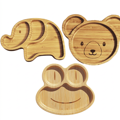 Elephant bear and frog set