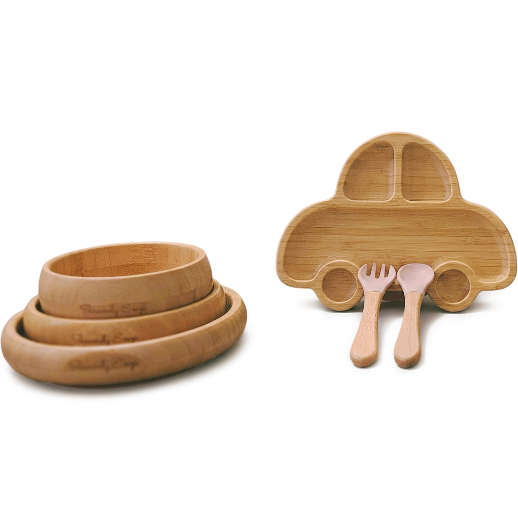 Vehicle bundle with pink utensils